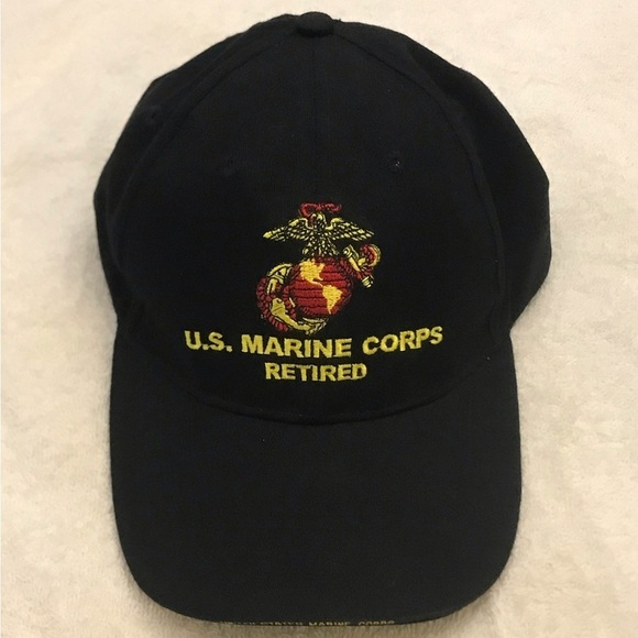 Eagle Crest US Marine Corp Retired Ball Cap - Picture 1 of 13
